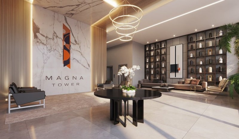 Apartamento Magna Tower 4 suítes 238m² Nereu Ramos Itapema - 