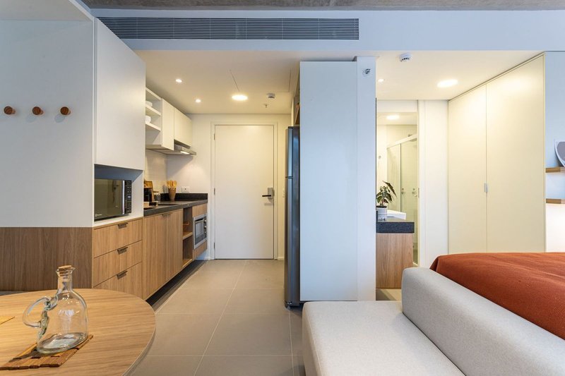 Studio de 28m², 1 quarto em Vila Madalena Rua Agissê São Paulo - 