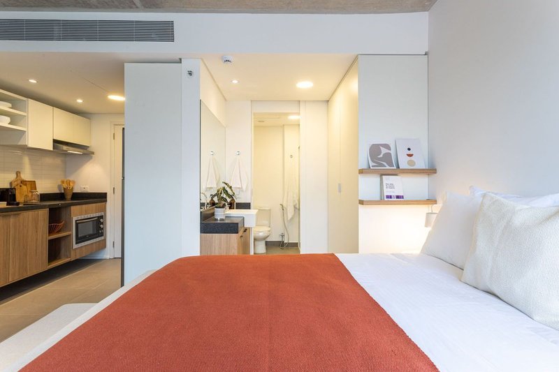 Studio de 28m², 1 quarto em Vila Madalena Rua Agissê São Paulo - 