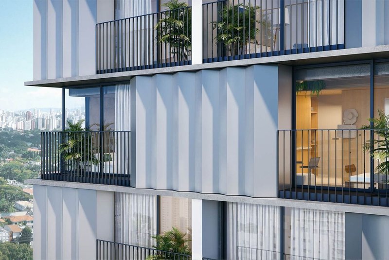 Studio de 28m², 1 quarto em Vila Madalena Rua Agissê São Paulo - 