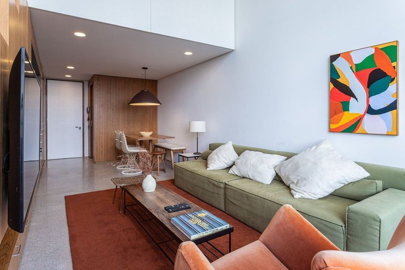 Apartamento de 58m², 1 quarto em Vila Madalena Rua Senador César Lacerda Vergueiro São Paulo - 