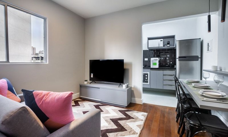 Apartamento de 34m², 1 quarto em Itaim Bibi Rua Professor Carlos de Carvalho São Paulo - 