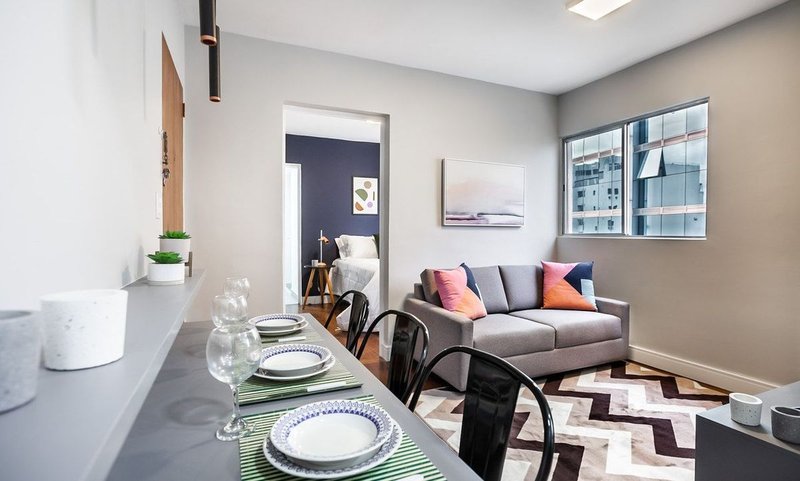 Apartamento de 34m², 1 quarto em Itaim Bibi Rua Professor Carlos de Carvalho São Paulo - 