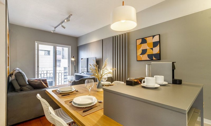 Apartamento de 40m², 1 quarto em Itaim Bibi Rua Professor Tamandaré Toledo São Paulo - 