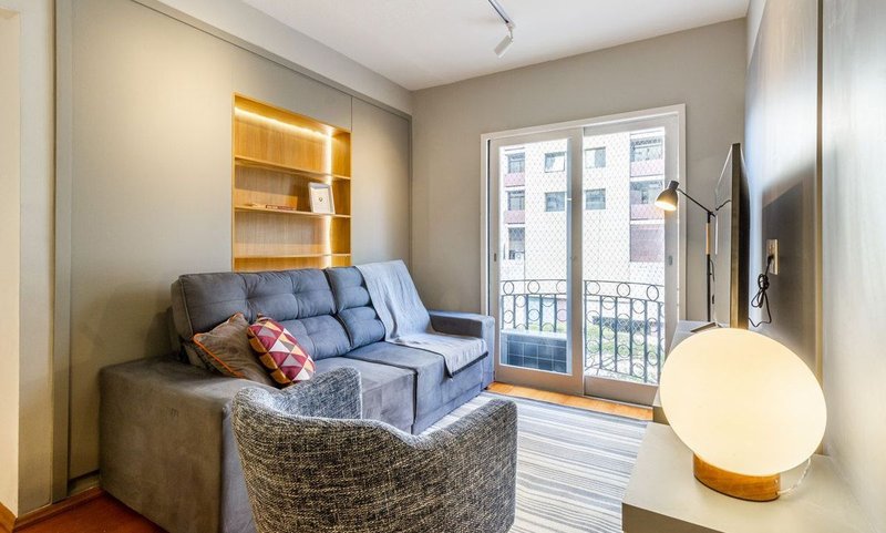 Apartamento de 40m², 1 quarto em Itaim Bibi Rua Professor Tamandaré Toledo São Paulo - 