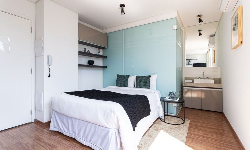 Apartamento de 30m², 1 quarto em Itaim Bibi Rua Coronel Joaquim Ferreira Lobo São Paulo - 