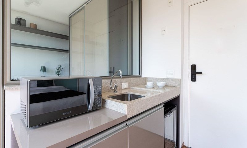 Apartamento de 30m², 1 quarto em Itaim Bibi Rua Coronel Joaquim Ferreira Lobo São Paulo - 
