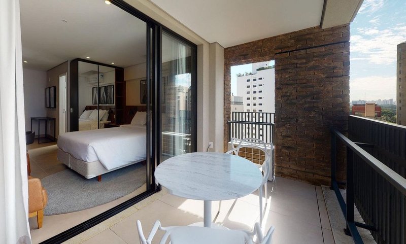 Apartamento de 32m², 1 quarto em Vila Nova Conceição Rua Correia de Oliveira São Paulo - 
