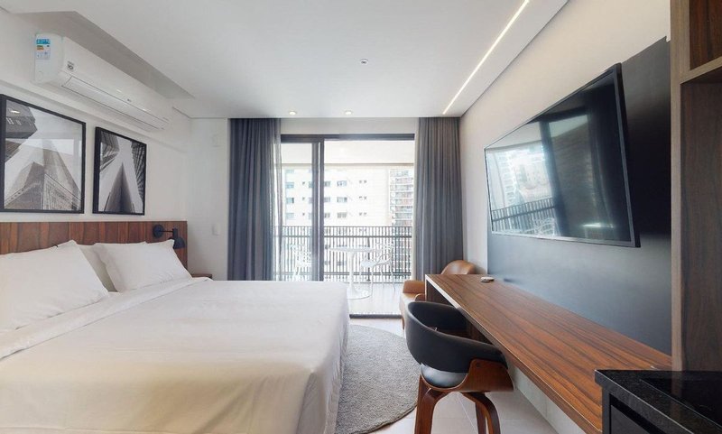 Apartamento de 32m², 1 quarto em Vila Nova Conceição Rua Correia de Oliveira São Paulo - 