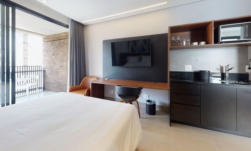 Apartamento de 32m², 1 quarto em Vila Nova Conceição Rua Correia de Oliveira São Paulo - 