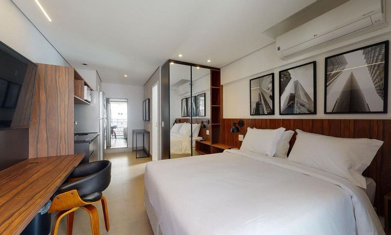Apartamento de 32m², 1 quarto em Vila Nova Conceição Rua Correia de Oliveira São Paulo - 