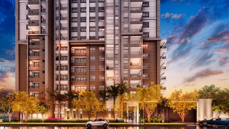 Apartamento Ledge Brooklin - Residencial 122m² 3D Nova Independência São Paulo - 