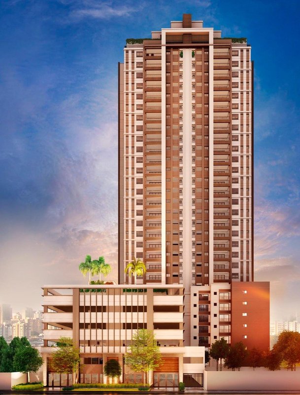 Apartamento Ledge Brooklin - Residencial 80m² 2D Nova Independência São Paulo - 