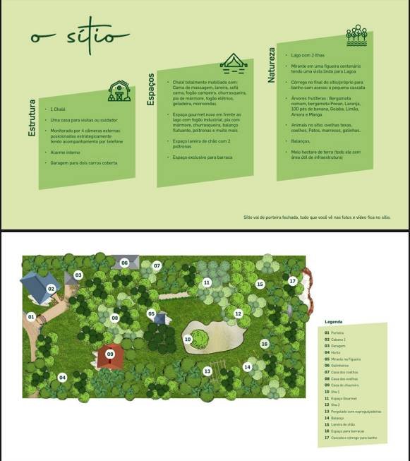 R$ 945.000 - PORTEIRA FECHADA - ESPETACULAR SÍTIO - 5.000M2 - LAZER E NATUREZA - MAQUINE - 