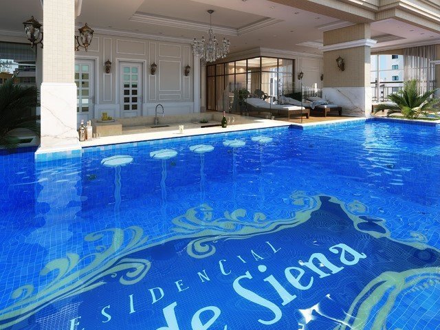 Apartamento Residencial Villa de Siena 187m² 4D Nereu Ramos Itapema - 