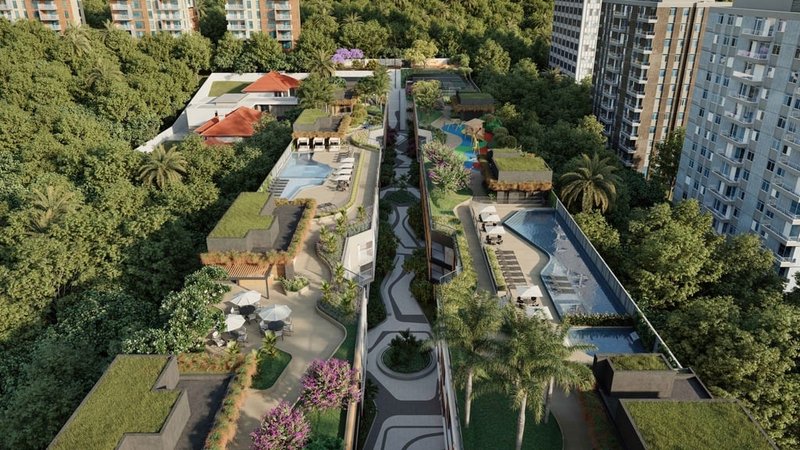 Apartamento Parque Sustentável da Gávea - Residencial - Fase 2 54m² 2D Marquês de São Vicente Rio de Janeiro - 