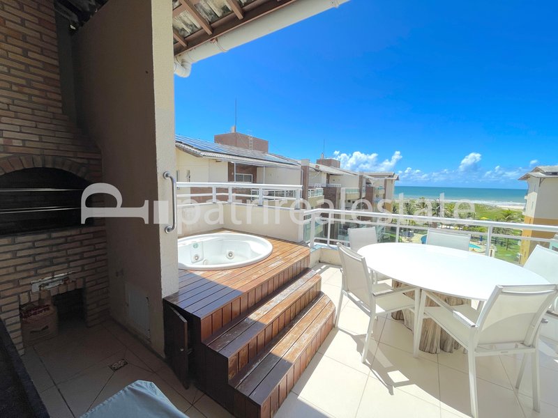 Cobertura duplex 204 m² com 6 Quartos 5 banheiros 2 vagas - Porto das Dunas - Aquiraz - CE Av. dos Golfinhos Aquiraz - 
