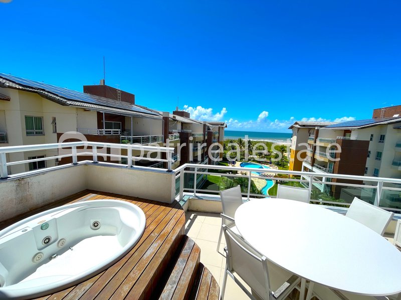 Cobertura duplex 204 m² com 6 Quartos 5 banheiros 2 vagas - Porto das Dunas - Aquiraz - CE Av. dos Golfinhos Aquiraz - 