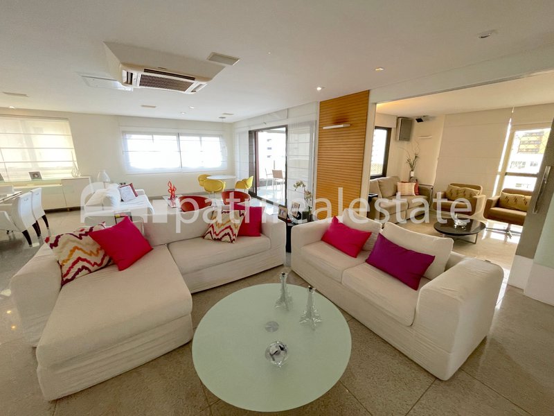 Apartamento 300 m² 1 por andar com 5 Quartos 7 banheiros e 4 vagas Meireles Fortaleza CE Rua Tibúrcio Cavalcanti Fortaleza - 