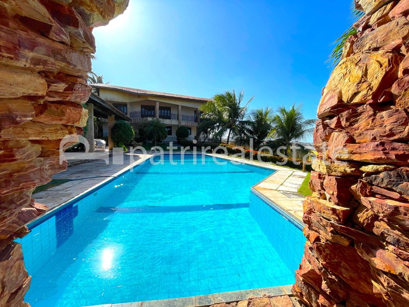Casa 640 m² terreno 1125 m² 5 suítes 7 wc 8 Vagas. Vista mar - Porto das Dunas Aquiraz CE Rua Canoas  Aquiraz - 
