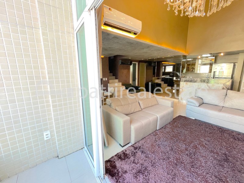 Apartamento Duplex Pe direito duplo 100 m² 2 Suítes 3 banheiros 2 vagas Cocó Fortaleza CE Rua Vilebaldo Aguiar Fortaleza - 