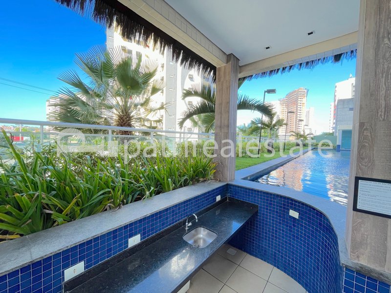 Apartamento Duplex Pe direito duplo 100 m² 2 Suítes 3 banheiros 2 vagas Cocó Fortaleza CE Rua Vilebaldo Aguiar Fortaleza - 