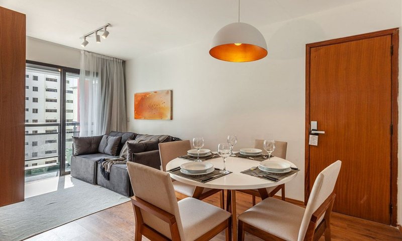 Apartamento de 39m², 1 quarto em Vila Nova Conceição Rua Balthazar da Veiga São Paulo - 