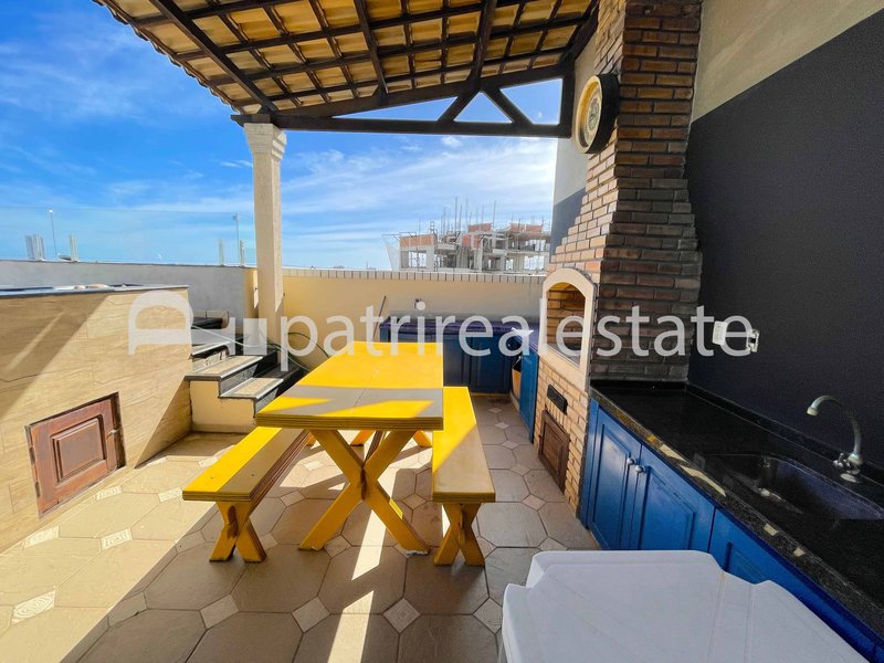 Cobertura duplex 3 quartos 4 banheiros deck e Piscina privativa 3 vagas Cocó Fortaleza CE Rua Doutor Gilberto Studart Fortaleza - 