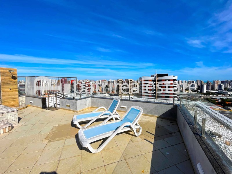 Cobertura duplex 3 quartos 4 banheiros deck e Piscina privativa 3 vagas Cocó Fortaleza CE Rua Doutor Gilberto Studart Fortaleza - 