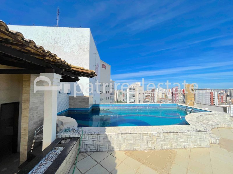 Cobertura duplex 3 quartos 4 banheiros deck e Piscina privativa 3 vagas Cocó Fortaleza CE Rua Doutor Gilberto Studart Fortaleza - 