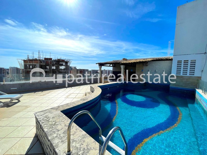 Cobertura duplex 3 quartos 4 banheiros deck e Piscina privativa 3 vagas Cocó Fortaleza CE Rua Doutor Gilberto Studart Fortaleza - 