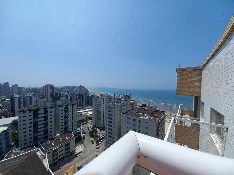 Apartamento com vista Livre,94m2, 3 dormitórios, 01 suite, Ocian,Praia Grande SP Rua Affonso Chaves Praia Grande - 