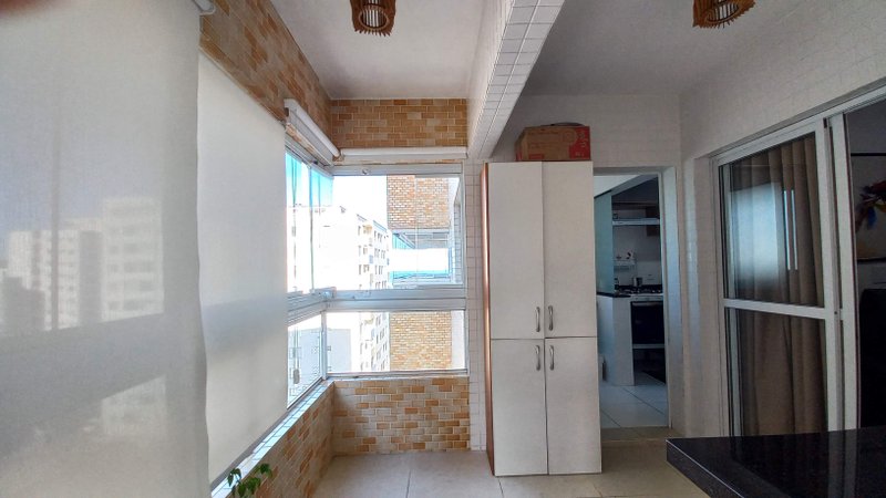 Apartamento com vista Livre,94m2, 3 dormitórios, 01 suite, Ocian,Praia Grande SP Rua Affonso Chaves Praia Grande - 