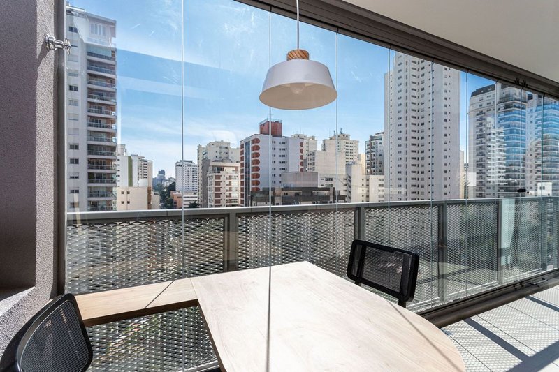 Apartamento de 38m², 1 quarto em Pinheiros Rua Alves Guimarães São Paulo - 