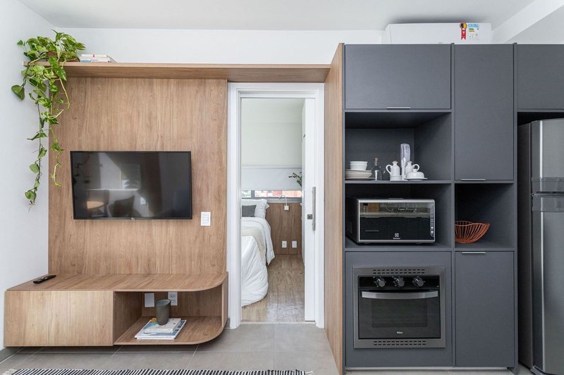 Apartamento de 38m², 1 quarto em Pinheiros Rua Alves Guimarães São Paulo - 