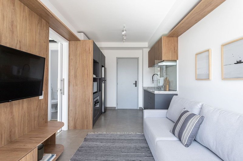 Apartamento de 38m², 1 quarto em Pinheiros Rua Alves Guimarães São Paulo - 