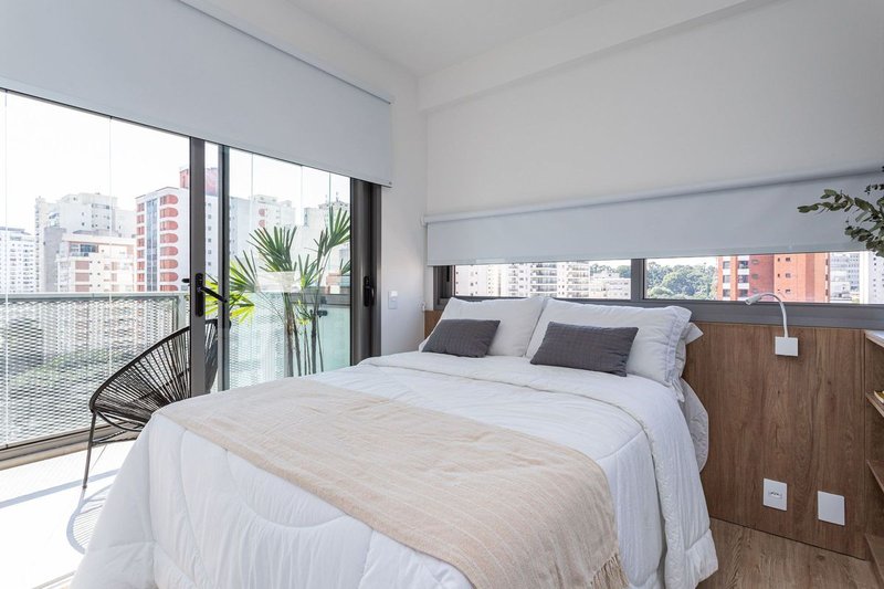 Apartamento de 38m², 1 quarto em Pinheiros Rua Alves Guimarães São Paulo - 