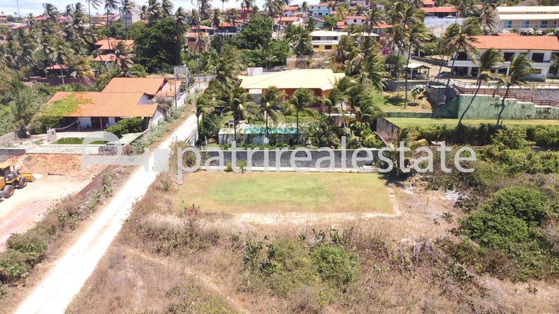 Terreno frente mar de 3.063,46 m² por R$ 1.090.000 - Prainha - Aquiraz - CE Av. Litoranea Beach-Park Prainha Aquiraz - 