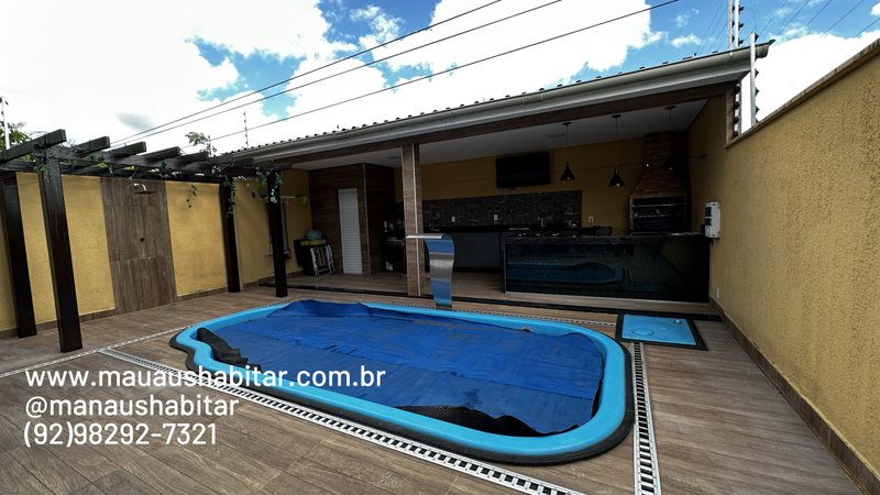 Lindo Duplex PORTEIRA FECHADA, com Piscina no Villa Suíça, CONFIRA! Avenida Santos Dumont Manaus - 