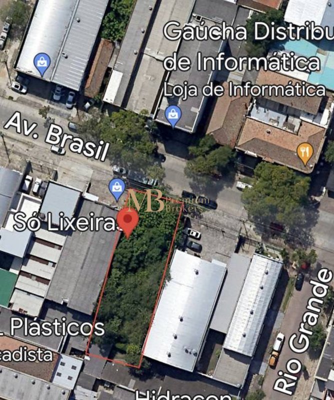 R$ 1.180.000 - ÓTIMO TERRENO - 567M2 - ÁREA COMERCIAL - 4° DISTRITO - Porto Alegre - 