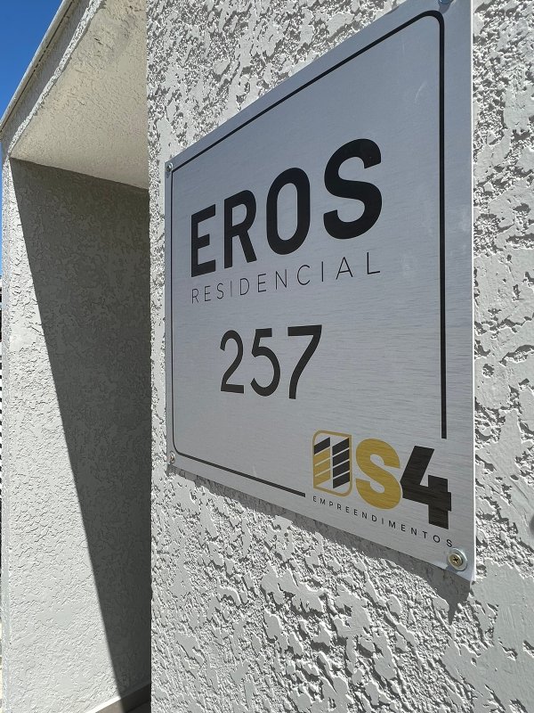 Residencial Eros seu mais novo apartamento na praia, localizado a apenas 250 metros do mar  Barra Velha - 