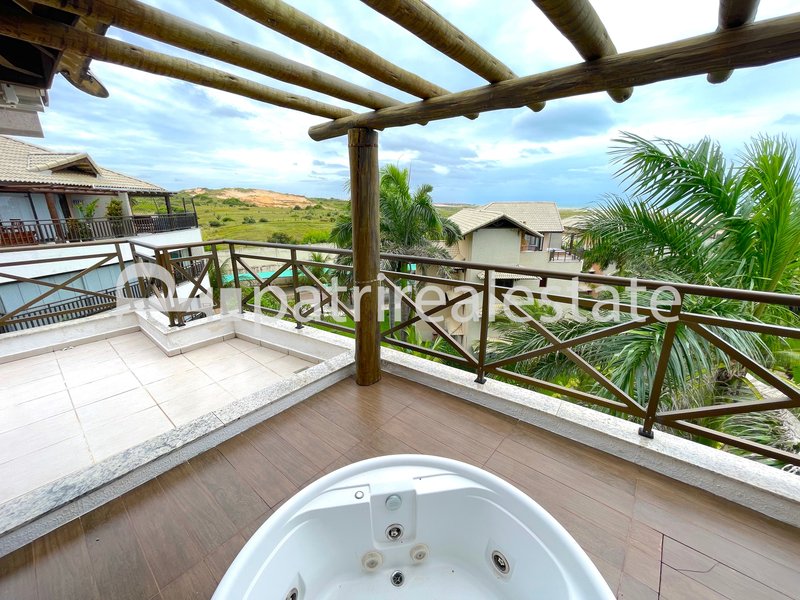 Cobertura duplex 3 Suites 4 wc 3 Vagas 127 m² Praia do Japão - Prainha - Aquiraz - CE R. Dr. Arimatéia Monte, Lot. Parque das Fontes Aquiraz - 