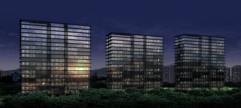 Cobertura Duplex Murano Residencial - Fase 2 1 suíte 100m² dos Bandeirantes Rio de Janeiro - 