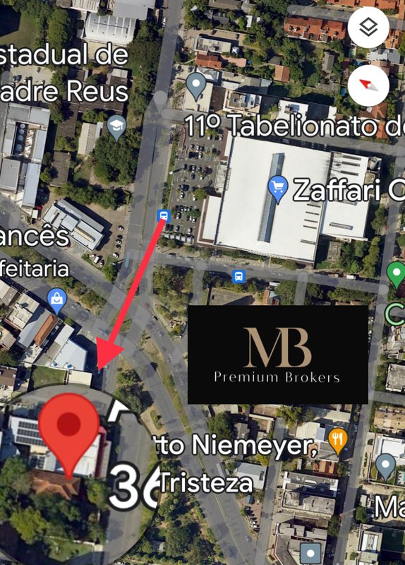 R$ 1.590.000 - DOIS ESPETACULARES TERRENOS - 700M2 - ÁREA RESIDENCIAL E COMERCIAL Avenida Otto Niemeyer Porto Alegre - 