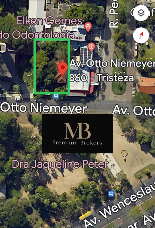 R$ 1.590.000 - DOIS ESPETACULARES TERRENOS - 700M2 - ÁREA RESIDENCIAL E COMERCIAL Avenida Otto Niemeyer Porto Alegre - 