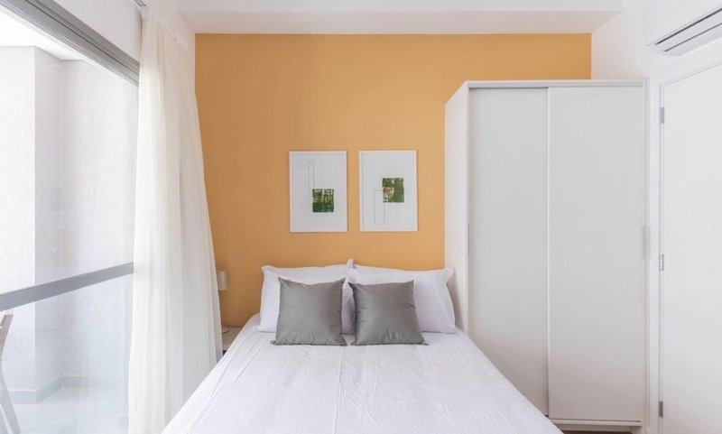 Studio mobiliado pronto para morar Rua dos Pinheiros São Paulo - 