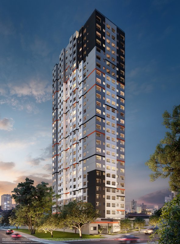 Apartamento Mundo Apto Campo Belo - Residencial 2 dormitórios 34m² Galileu São Paulo - Fachada