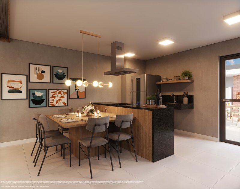 Apartamento Mundo Apto Campo Belo - Residencial 2 dormitórios 34m² Galileu São Paulo - Espaco gourmet