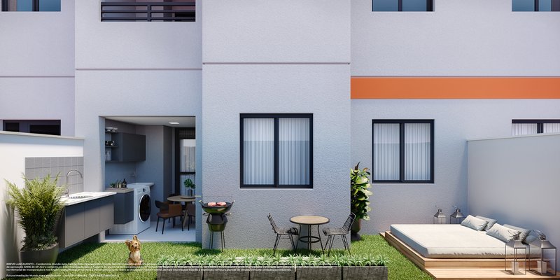 Apartamento Mundo Apto Campo Belo - Residencial 2 dormitórios 34m² Galileu São Paulo - Garden meio