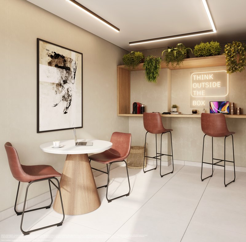 Apartamento Mundo Apto Campo Belo - Residencial 2 dormitórios 34m² Galileu São Paulo - Coworking